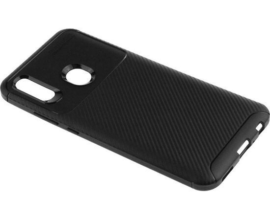 Придбати Чехол-накладка TOTO TPU Carbon Fiber 1,5mm Case Huawei P Smart 2019 Black, image , зображення 3, характеристики, відгуки