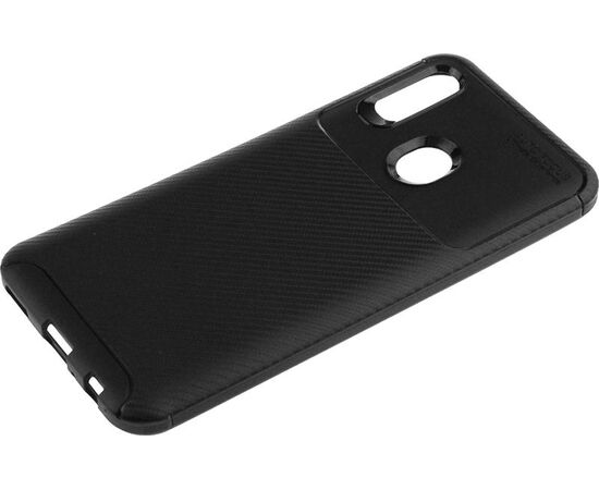 Придбати Чехол-накладка TOTO TPU Carbon Fiber 1,5mm Case Huawei P Smart 2019 Black, image , зображення 4, характеристики, відгуки