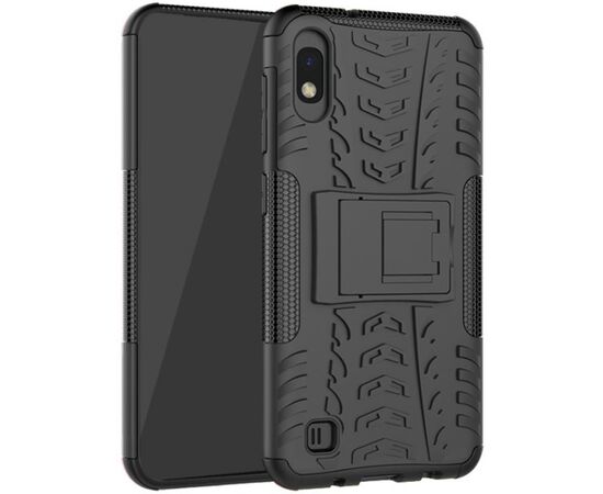 Купить Чехол-накладка TOTO Dazzle Kickstand 2 in 1 Case Samsung Galaxy M10 Black, фото , изображение 3, характеристики, отзывы