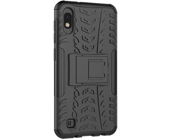 Купить Чехол-накладка TOTO Dazzle Kickstand 2 in 1 Case Samsung Galaxy M10 Black, фото , изображение 7, характеристики, отзывы