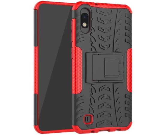 Придбати Чехол-накладка TOTO Dazzle Kickstand 2 in 1 Case Samsung Galaxy M10 Red, image , зображення 2, характеристики, відгуки