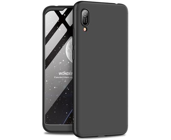 Придбати Чехол-накладка GKK 3 in 1 Hard PC Case Huawei Y6 2019 Black, image , характеристики, відгуки