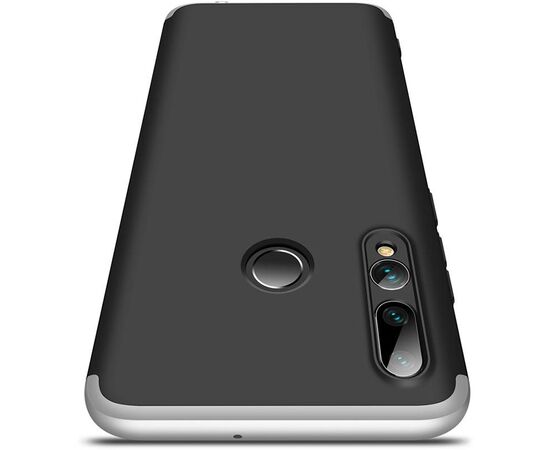 Придбати Чехол-накладка GKK 3 in 1 Hard PC Case Huawei P Smart+ 2019 Silver/Black, image , зображення 2, характеристики, відгуки