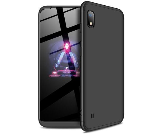 Придбати Чехол-накладка GKK 3 in 1 Hard PC Case Samsung Galaxy A10 Black, image , характеристики, відгуки