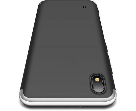 Придбати Чехол-накладка GKK 3 in 1 Hard PC Case Samsung Galaxy A10 Silver/Black, image , зображення 2, характеристики, відгуки