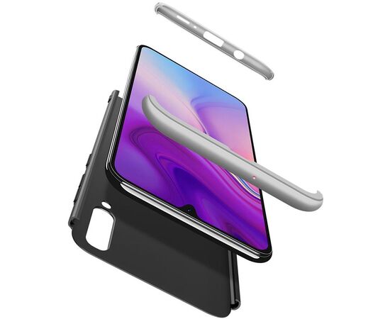 Придбати Чехол-накладка GKK 3 in 1 Hard PC Case Samsung Galaxy A50 Silver/Black, image , зображення 2, характеристики, відгуки