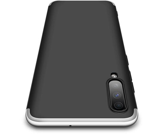 Купить Чехол-накладка GKK 3 in 1 Hard PC Case Samsung Galaxy A70 Silver/Black, фото , изображение 2, характеристики, отзывы