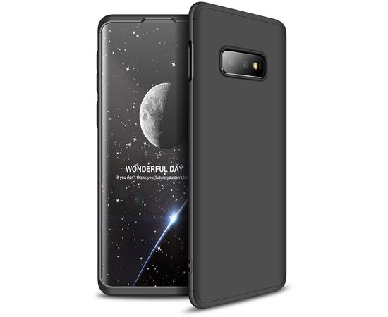 Купить Чехол-накладка GKK 3 in 1 Hard PC Case Samsung Galaxy S10e Black, фото , характеристики, отзывы