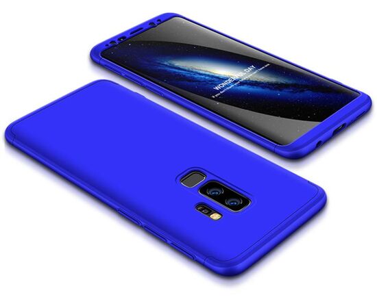 Придбати Чехол-накладка GKK 3 in 1 Hard PC Case Samsung Galaxy S9+ Blue, image , характеристики, відгуки