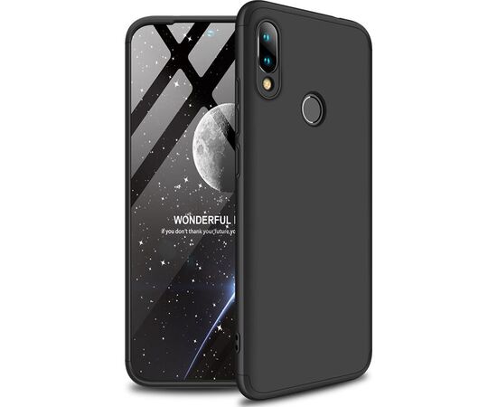 Придбати Чехол-накладка GKK 3 in 1 Hard PC Case Xiaomi Redmi 7 Black, image , характеристики, відгуки