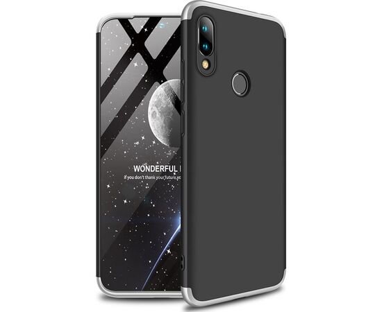 Купить Чехол-накладка GKK 3 in 1 Hard PC Case Xiaomi Redmi 7 Silver/Black, фото , характеристики, отзывы