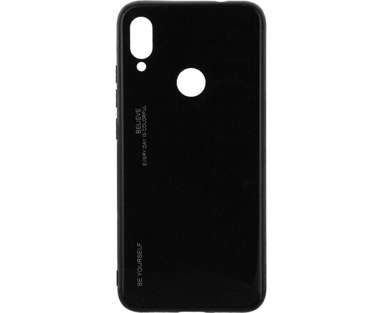 Придбати Чехол-накладка TOTO Gradient Glass Case Xiaomi Redmi Note 7 Black, image , характеристики, відгуки