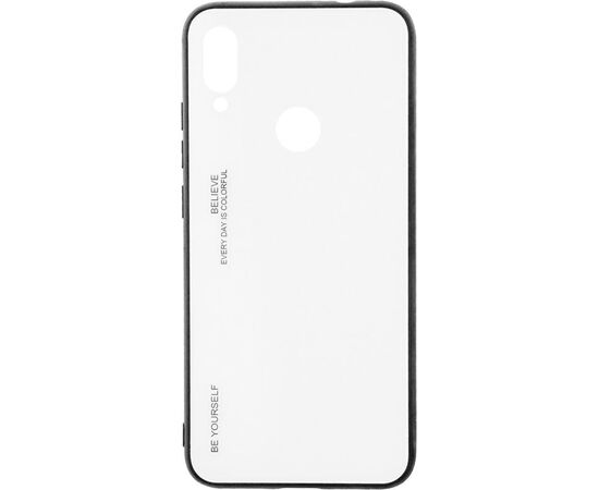 Придбати Чехол-накладка TOTO Gradient Glass Case Xiaomi Redmi Note 7 White, image , характеристики, відгуки