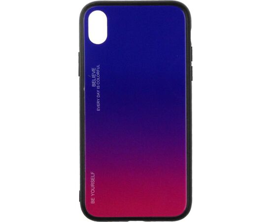 Купить Чехол-накладка TOTO Gradient Glass Case Apple iPhone XR Lilac, фото , характеристики, отзывы