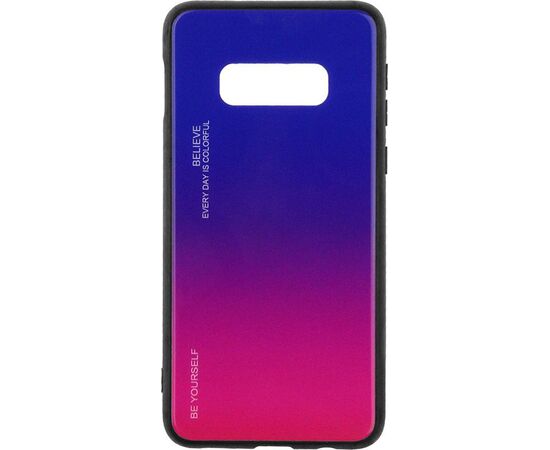 Придбати Чехол-накладка TOTO Gradient Glass Case Samsung Galaxy S10e Lilac, image , характеристики, відгуки