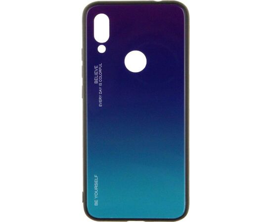 Придбати Чехол-накладка TOTO Gradient Glass Case Xiaomi Redmi 7 Purple, image , характеристики, відгуки