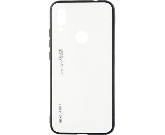 Придбати Чехол-накладка TOTO Gradient Glass Case Xiaomi Redmi 7 White, image , характеристики, відгуки