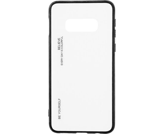 Придбати Чехол-накладка TOTO Gradient Glass Case Samsung Galaxy S10e White, image , характеристики, відгуки