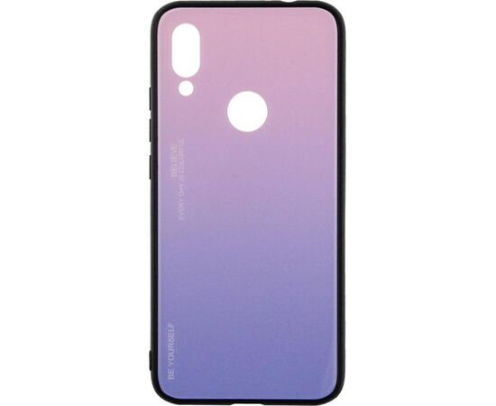 Придбати Чехол-накладка TOTO Gradient Glass Case Xiaomi Redmi 7 Pink, image , характеристики, відгуки