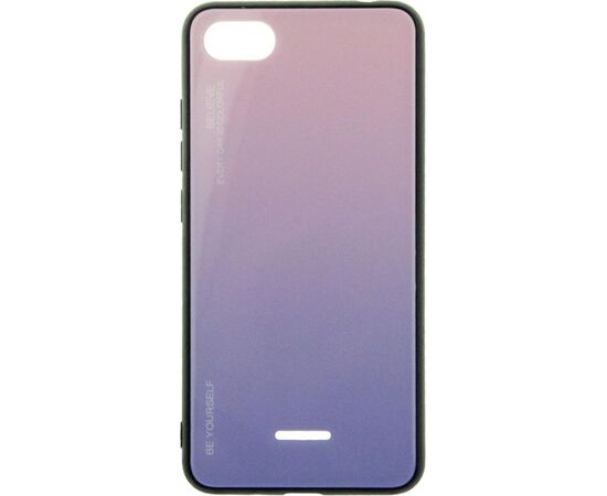 Придбати Чехол-накладка TOTO Gradient Glass Case Xiaomi Redmi 6A Pink, image , характеристики, відгуки