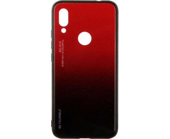 Купить Чехол-накладка TOTO Gradient Glass Case Xiaomi Redmi 7 Red, фото , характеристики, отзывы