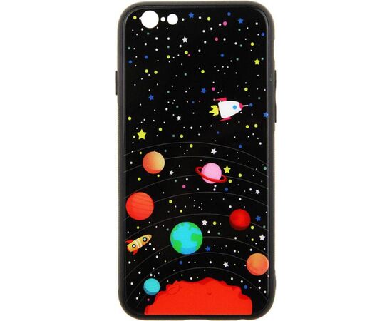 Придбати Чехол-накладка TOTO Glass Fashionable Case Apple iPhone 6/6S Star Space, image , зображення 2, характеристики, відгуки