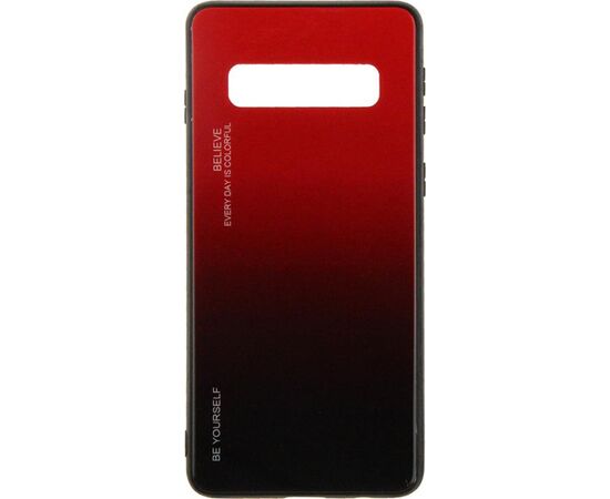 Купить Чехол-накладка TOTO Gradient Glass Case Samsung Galaxy S10 Red, фото , характеристики, отзывы