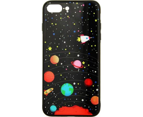 Придбати Чехол-накладка TOTO Glass Fashionable Case Apple iPhone 7 Plus/8 Plus Star Space, image , характеристики, відгуки