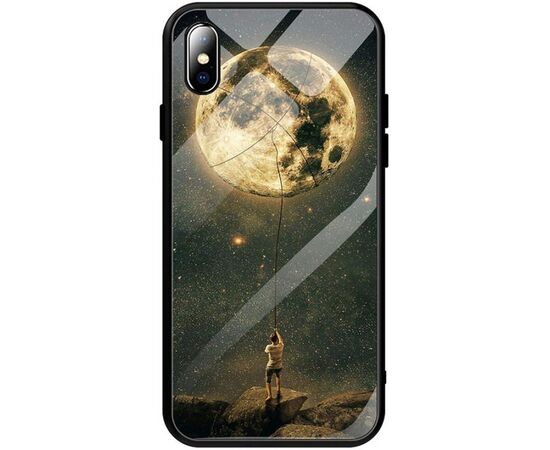 Придбати Чехол-накладка TOTO Glass Fashionable Case Apple iPhone X Star Space, image , зображення 2, характеристики, відгуки