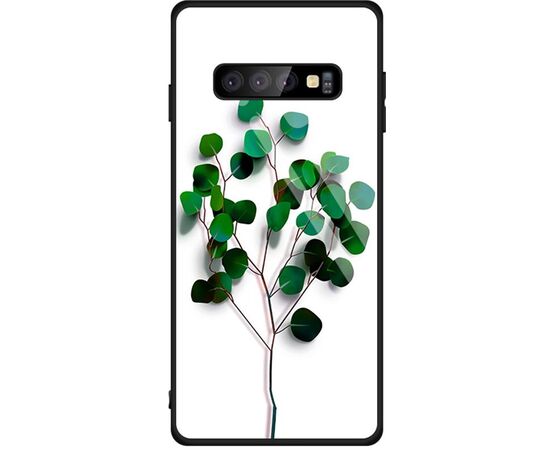 Придбати Чехол-накладка TOTO Glass Fashionable Case Samsung Galaxy S10 Tree of Life White, image , характеристики, відгуки