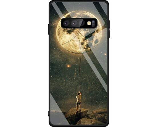 Купить Чехол-накладка TOTO Glass Fashionable Case Samsung Galaxy S10+ Star Space, фото , характеристики, отзывы