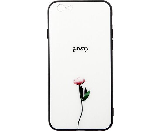 Придбати Чехол-накладка TOTO Glass Fashionable Case Apple iPhone 6/6S Peon on White, image , характеристики, відгуки