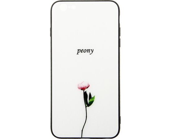 Придбати Чехол-накладка TOTO Glass Fashionable Case Apple iPhone 6 Plus/6S Plus Peon on White, image , характеристики, відгуки