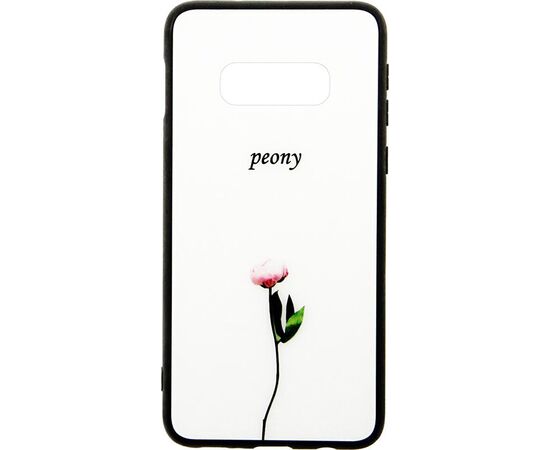 Придбати Чехол-накладка TOTO Glass Fashionable Case Samsung Galaxy S10e Peon on White, image , характеристики, відгуки