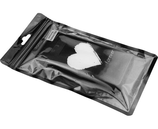 Придбати Чехол-накладка TOTO Glass Fashionable Case Samsung Galaxy S10e White Heart on Black, image , характеристики, відгуки