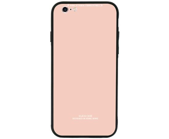 Придбати Чехол-накладка TOTO Pure Glass Case Apple iPhone 6/6s Pink, image , характеристики, відгуки