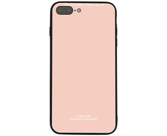 Придбати Чехол-накладка TOTO Pure Glass Case Apple iPhone 7 Plus/8 Plus Pink, image , характеристики, відгуки