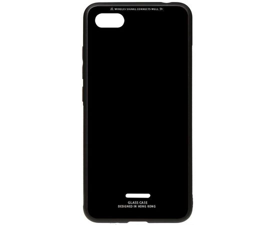 Придбати Чехол-накладка TOTO Pure Glass Case Xiaomi Redmi 6A Black, image , характеристики, відгуки