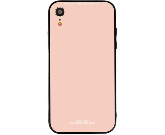 Придбати Чехол-накладка TOTO Pure Glass Case Apple iPhone XR Pink, image , характеристики, відгуки