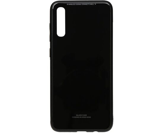 Придбати Чехол-накладка TOTO Pure Glass Case Samsung Galaxy A70 Black, image , характеристики, відгуки