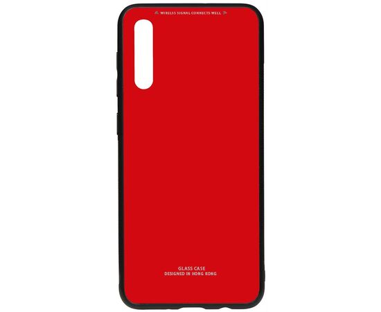 Придбати Чехол-накладка TOTO Pure Glass Case Samsung Galaxy A30s/A50/A50s Red, image , характеристики, відгуки