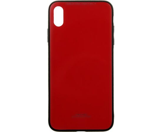 Придбати Чехол-накладка TOTO Pure Glass Case Apple iPhone XS Max Red, image , зображення 3, характеристики, відгуки