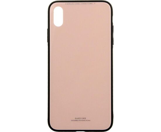 Придбати Чехол-накладка TOTO Pure Glass Case Apple iPhone XS Max Pink, image , зображення 3, характеристики, відгуки