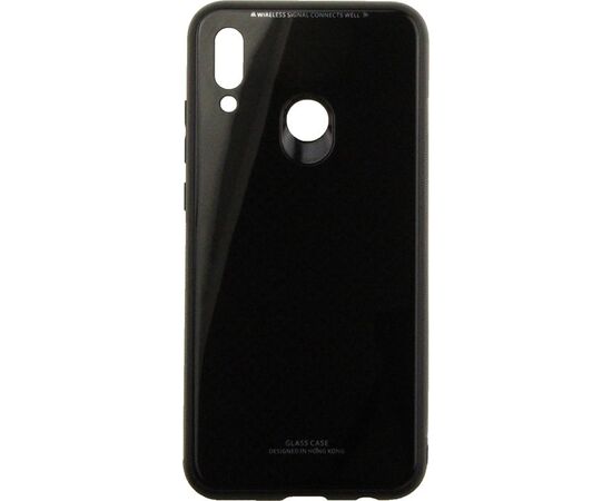 Придбати Чехол-накладка TOTO Pure Glass Case Huawei P Smart 2019 Black, image , зображення 3, характеристики, відгуки