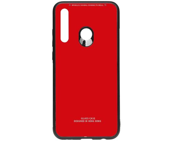 Придбати Чехол-накладка TOTO Pure Glass Case Huawei P Smart 2019 Red, image , характеристики, відгуки