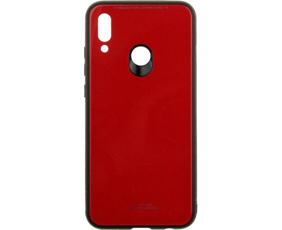 Придбати Чехол-накладка TOTO Pure Glass Case Huawei P Smart 2019 Red, image , зображення 3, характеристики, відгуки