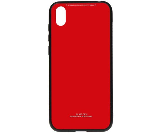 Купить Чехол-накладка TOTO Pure Glass Case Huawei Y5 2019 Red, фото , характеристики, отзывы