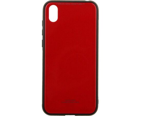 Купить Чехол-накладка TOTO Pure Glass Case Huawei Y5 2019 Red, фото , изображение 3, характеристики, отзывы