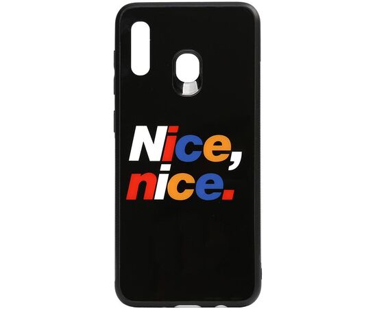 Придбати Чехол-накладка TOTO Cartoon Print Glass Case Samsung Galaxy A20/A30 Nice, nice., image , характеристики, відгуки