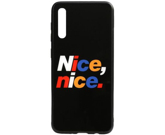 Придбати Чехол-накладка TOTO Cartoon Print Glass Case Samsung Galaxy A70 Nice, nice., image , характеристики, відгуки